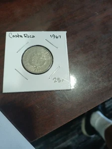 Costa Rica 25 céntimos - Imagen 1 de 2