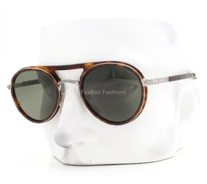 Persol Sunglasses PO2485S 1144/56 Brown Havana Polarized 46mm Petite Small Fit - Picture 1 of 8