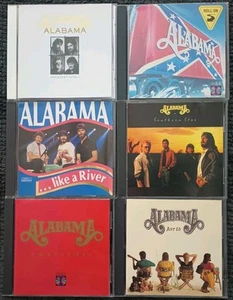 ALABAMA CD lot Like A River.. CHRISTMAS ROLL ON Greatest Hits II JUST US Star - Picture 1 of 8