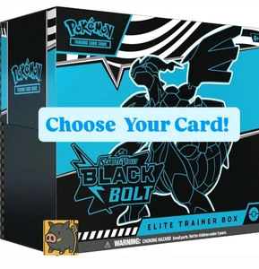 Pokemon Black Bolt Poke Ball Master Reverse Holos English Choose Your Card! NM - Picture 1 of 84