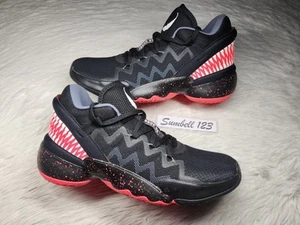 Adidas Marvel x D.O.N. Zapatillas de baloncesto Venom edición 2 para hombre 9 negras FW9038 - Imagen 1 de 7