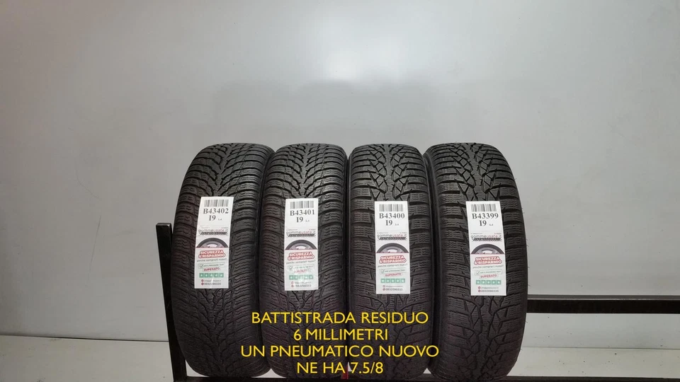 GOMME USATE  TERMICHE 175/65R15 84T NOKIAN WR SNOWOROOF E WR D4 PNEUMATIC B43402 - Bild 1 von 1