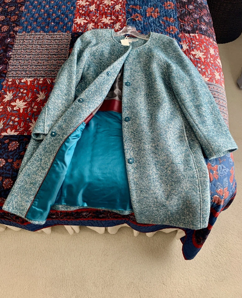 Casaco espinha de peixe Boden “Imelda”, 14 novo com etiquetas - Imagem 1 de 4