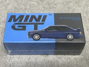 MiniGT BMW M3 (E30) ALPINA B6 3.55 Alpina Blue No.120 RHD - Picture 1 of 4