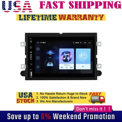Para Ford Mustang 2005-2009 Apple Carplay Radio Coche Android 12 Reproductor Navegación GPS S Foto 1 de 4