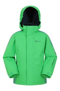 Mountain Warehouse Kids Ski Jacket Snowproof Fleece Lined Boys Girls Winter Coat - Picture 1 of 98