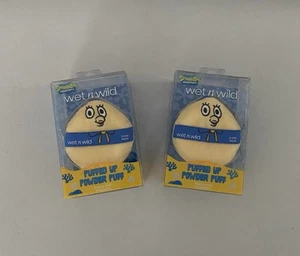 SpongeBob SquarePants Wet N Wild Mrs Puff Limited Edition Powder Puff x2. 🔥New! - Picture 1 of 2