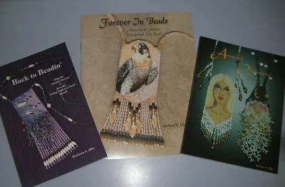 All 3 Books Beading brick bead book beadwork books beaded By Barbara Elbe  - Image 1 of 4
