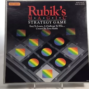 Erno Rubik’s Magic Strategy Game 2 Player Matchbox Cards Tiles Flip Challenge 8+ - Picture 1 of 12