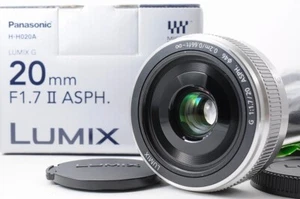 【ALMOST UNUSED】Panasonic LUMIX G 20mm F1.7 II ASPH. H-H020A Lens IN BOX JP #5087 - Bild 1 von 16