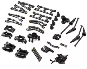 Furitek Arrma Granit/Typhon Grom Ultimate Aluminium Upgrade Combo (schwarz) - Bild 1 von 2