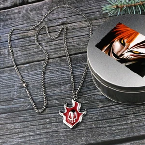 Anime BLEACH Kurosaki Ichigo Maske Halskette Anhänger Accessoire Mode Geschenk #2 - Bild 1 von 3