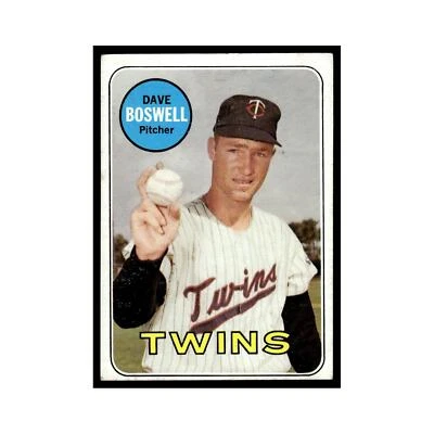 1969 Topps Dave Boswell Twins #459 - Image 1 of 3