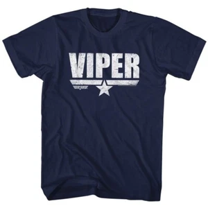 Top Gun Movie F14 Jagdflieger Viper Name Logo Herren T-Shirt - Bild 1 von 5