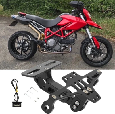 Светодиодный нейтрализатор крыла заднего хвоста аккуратный подходит для Ducati Hypermotard 796 821 939 1100 - Изображение 1 из 4