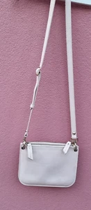 MARCS PALE LEATHER DOUBLE POUCH CROSSBODY BAG - Picture 1 of 20
