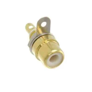 CONN RCA JACK MONO 3.2MM PNL MT - Picture 1 of 1