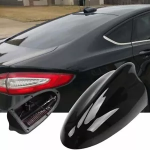 Glossy Black Car Shark Fin Roof Antenna Radio Aerial for Ford Fusion Focus New - Picture 1 of 8