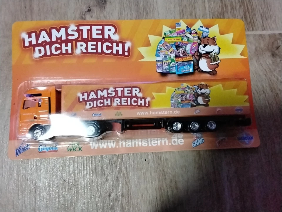 Sammel-Truck 1:87 / Minitruck - HAMSTER DICH REICH! - Reckit - Bild 1 von 1