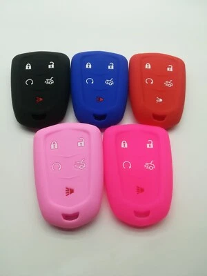 Fob Remote Key Cover for 2017-2019 Cadillac XT5 Cadillac XT4 SRX ATS CTS XTS CT6 - Image 1 of 2