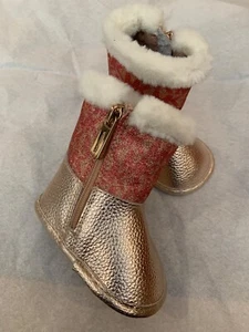 MICHAEL KORS Zia Baby Lin Booties UK 0.5 /US 1 /EU 16 (Age 6 Wks - 3 Months) NEW - Picture 1 of 21
