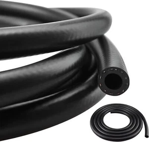 Fuel Line 1/4 Inch ID NBR Fuel Line Hose 4AN Rubber Push On Fuel Hose For Small - Picture 1 of 12