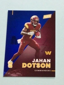 2022 Panini NSCC National Silver Packs - JAHAN DOTSON - BLUE #07/50 Made - Picture 1 of 2