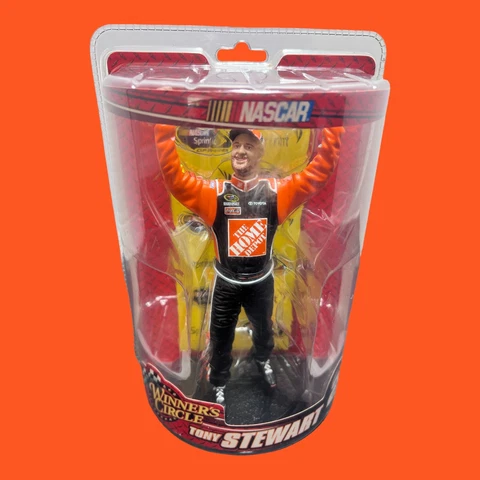 🏁Winner's Circle Nascar Tony Stewart 6.5" Action Figure 2008 NASCAR Toyota Cover