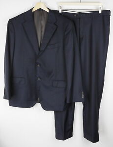 SUITSUPPLY Brescia Napoli Single Breasted Regular Suit Men's UK 44S/UK 46 Wool