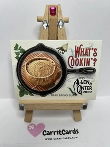 WHAT'S COOKIN'? 2022 Topps Allen & Ginter #WC-5 Dark Brown Sugar - Picture 1 of 6