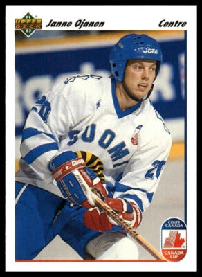 1991-92 Upper Deck French #25b Janne Ojanen - Image 1 of 2