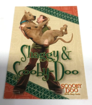 2002 Inkworks Scooby Doo Movie 1 Trading Card Box Loader Chase Card BL4 - 1 Card - Image 1 of 2