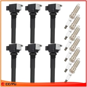 6 Fits 18 19 3.5L V6 Ford Expedition F-150 Navigator Ignition Coil Spark Plug - Picture 1 of 17