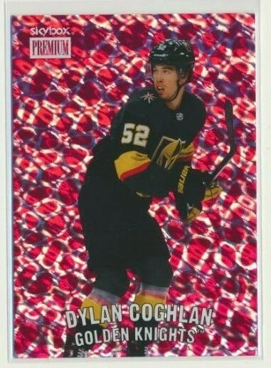 2020-21 UD Leaf Metal Universe Star Retro Premium Ruby Dylan Coghlan /50 Knights - Image 1 of 1