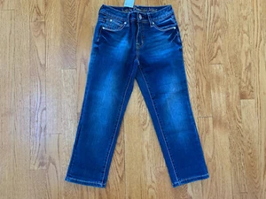NWT Justice Girls Capri Jeans Pants, Size 12 Slim - Picture 1 of 6