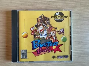 Buster Bros TURBO GRAFX 16 Complete NTSC perfect condition - Imagen 1 de 4