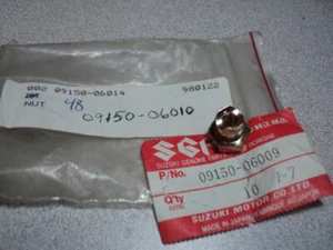 1969-2004 SUZUKI TC GT OR TS RE5 VZ BRAKE ADJUST NUT OEM 09150-06010 09150-06014 - Picture 1 of 3