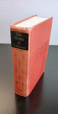  Antique 88 Year Old Book The Complete Works Of Shakespeare 1937 - Image 1 of 4