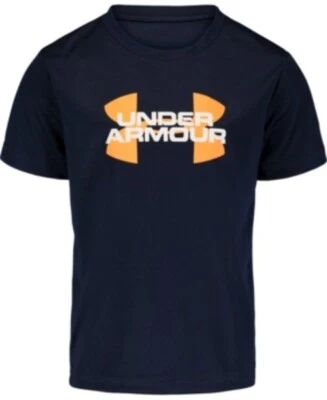 UNDER ARMOUR LITTLE BOYS VELOCITY LOGO T-SH ACADEMY 6 - Image 1 of 2