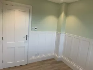 Batten & Board Wall Panelling Kit Easy Fit Wall MDF Panels with Back Boards - Picture 1 of 9