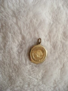 WM- UNIVERSITY OF DENVER FOUNDED 1864 CHARM (LINDOR 12 K GF) GOLD FILLED #50976 - Picture 1 of 6
