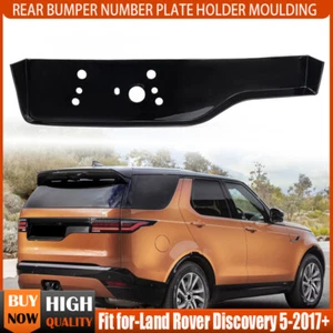Black For Land Rover Discovery 5 LR5 2017~20 Rear Tail Gate License Plate Cover - Bild 1 von 13