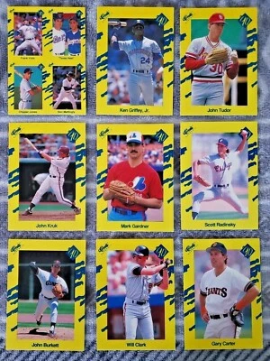 1990 Classic Trivia Baseball Cards - Pick Your Cards - Image 1 of 4