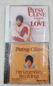 2 Patsy Cline -Songs of Love  & Her Legendary Recordings 1 - CDs -  NEW - SEALED - Picture 1 of 5