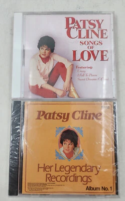 2 Patsy Cline -Songs of Love  & Her Legendary Recordings 1 - CDs -  NEW - SEALED Foto 1 de 4