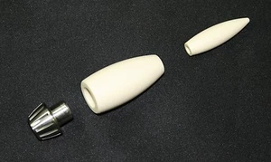 NUEVO 1954 1955 Lincoln Gear Shift & Señal Manija Plástico Final Tapa Set de 3 Piezas - Imagen 1 de 2