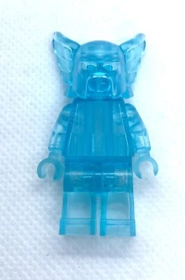 LEGO DC Super heroes Hawkman prototype Trans Light Blue minifigure - Image 1 of 4