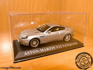 ASTON MARTIN V12 V-12 VANQUISH PLATA 1:43 ¡COMO NUEVO!¡! - Imagen 1 de 1