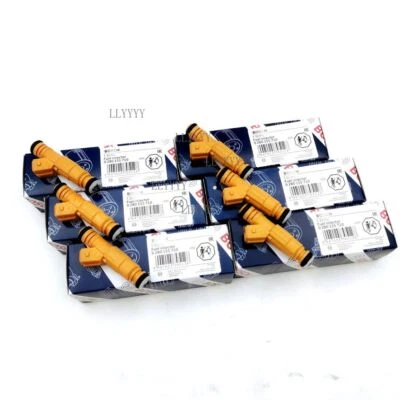 6pcs Fuel Injectors 0280155710 Fits For 1987-1998 JEEP Cherokee 4.0 EV1 4 hole - Image 1 of 4