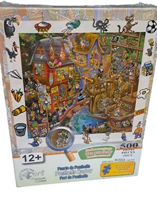 Pontheffs Hafen - 500 Teile Puzzle - Finde die Figuren - Bild 1 von 4